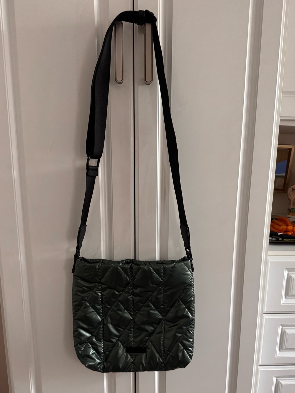 Suri Frey RFID quilted nylon crossbody bag, NWOT 11x11